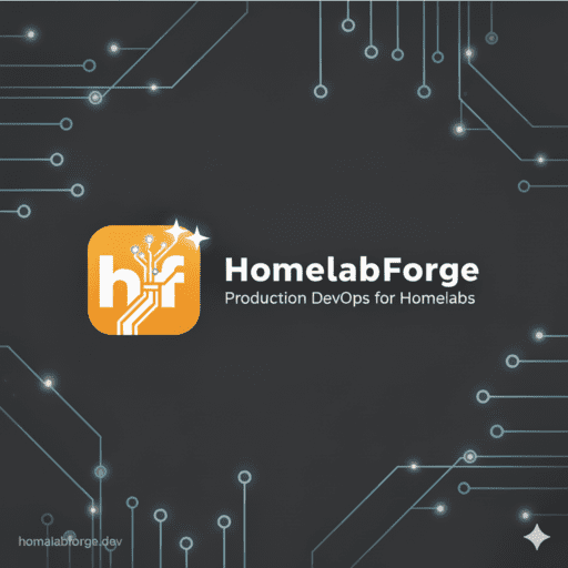HomelabForge logo - Production DevOps tools and templates for homelabs